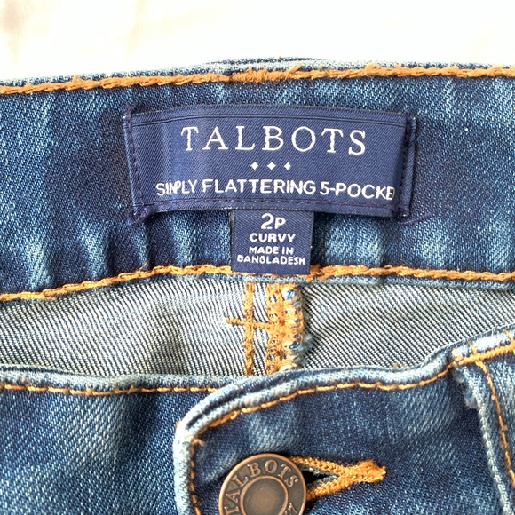 Talbots jeans size 2 - Picture 3 of 4
